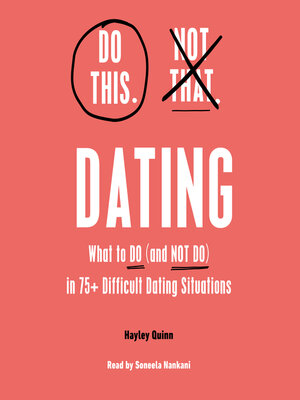 cover image of Do This, Not That: Dating